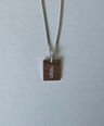 Letter Plate Necklace