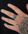 Smokin Skull Ring