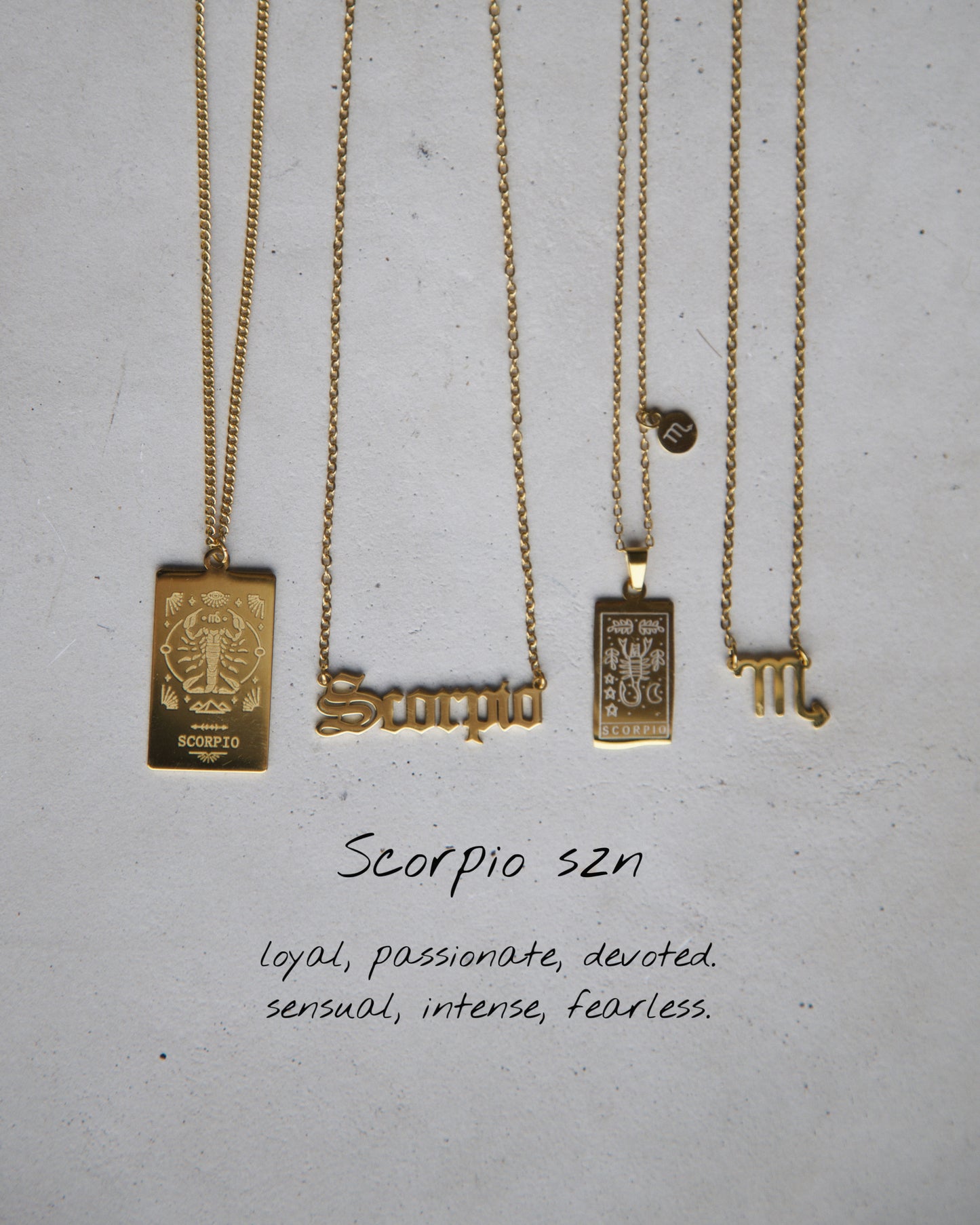 Astrology Symbol Necklace